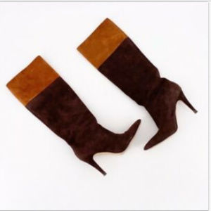 Kate Spade 6 Suede Knee High Heel Lucie Boots